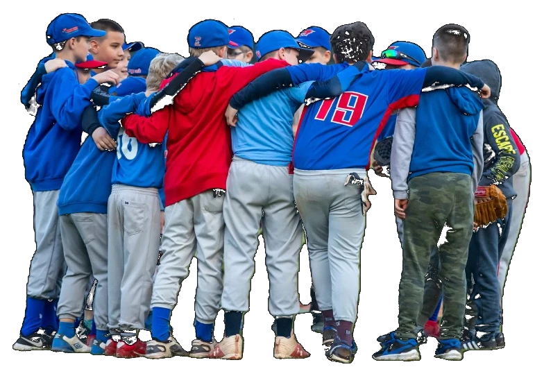 Tim BK Zagreb u huddle krugu
